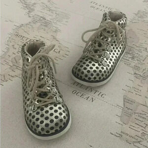 AKID Polka Dot Boots Size 7